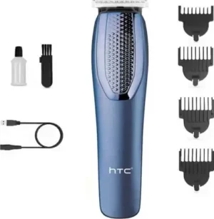 HTC AT 1210 Clipper Shaver Rechargeable Trimmer 100 min Runtime 4 Length Settings