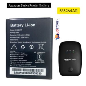 Original battery for AMAZon Basics 4G LTE WiFi Dongle Router Hotspot Model 585264AR, 2100mAh Battery