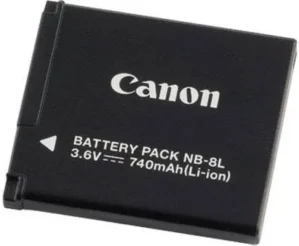 Battery for Canon NB-8L Battery ( 6 month warranty )