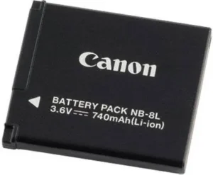 Original Battery for Canon NB-8L Battery ( 6 month warranty )