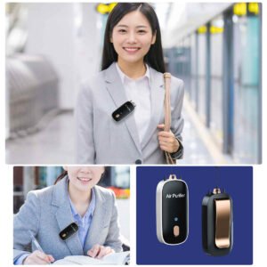UGSTORE Personal Ionic Negative Mini Portable Wearable Negative Ion Necklace Air Purifier For Home Random color