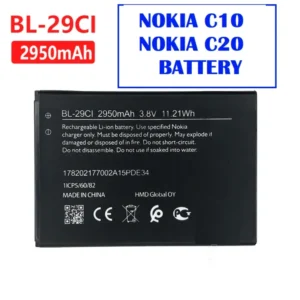Original BL-29CI Battery for Nokia C10 Battery with 6 Month Warranty