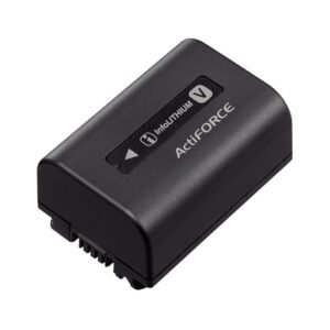 Sony InfoLithium V, NP-FV50 Camera/Camcorder Battery. 980mAh – Lithium Ion (Li-Ion) – 8.4 V DC