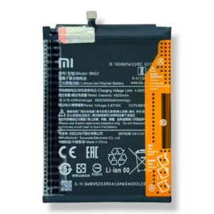 Original Battery For Xiaomi Redmi Note 9 Pro / 9S (BN52) 5020mAh- 6months warranty