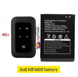 Jiofi MF680S 4G plus 4G LTE 2100 mah 4g router dongle Battery