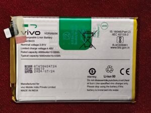 100% Original Vivo Y28e 5G Battery BA33 – 5000mAh- 6months warranty