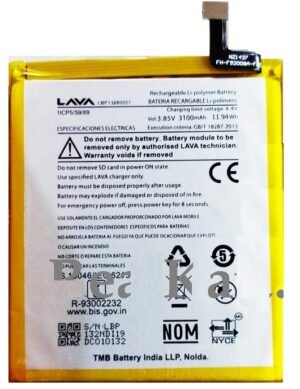 100% Original LAVA Z71 Battery LBP13280057 – 3100mAh- 6months warranty