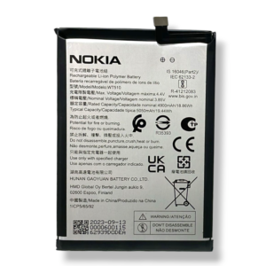 100% Original Nokia WT510 Battery For Nokia C21 Plus (C21+) / Nokia C31 Mobile – 5050mAh- 6 months warranty