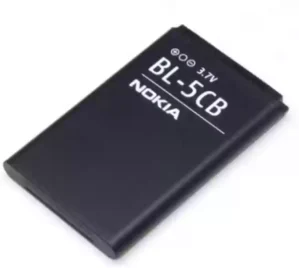 100% Original Nokia BL-5CB Battery – 800mAh – 6months warranty