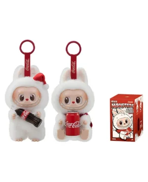 Pack of 2 Original Popmart Labubu The Monsters Coca Cola Series Happy Factor Vinyl Plush Figure- Pack of 2 Blind Boxes