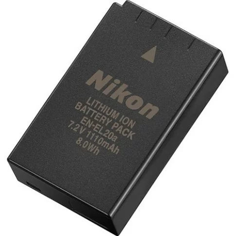 Nikon EN-EL20a Rechargeable Lithium-Ion Battery Pack 7.2V, 1110mAh