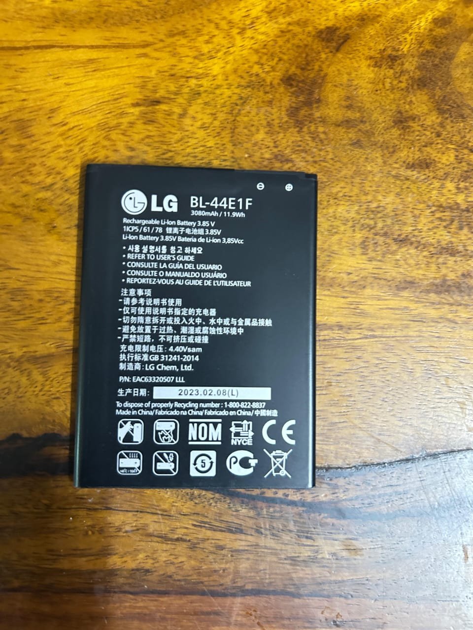 Original Mobile Battery for LG BL-44E1F LG V20, Stylo 3, Stylus 3, K10 Pro H990 F800L F800S F800K H915 H910PR