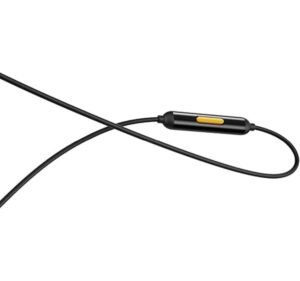 Original for Realme Buds 3 Wired Type-C Earphones with Mic – Gaming Ready Audio Pods with Noise Isolation, Smooth Controls & Secure Fit (Black)