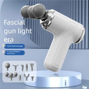 UGSTORE Massager Gun for Body Pain Relief, 9 Adjustable Head Mini Massage Gun for Deep Tissue, Muscle & Body Pain Relief, Shoulder, Back, Foot