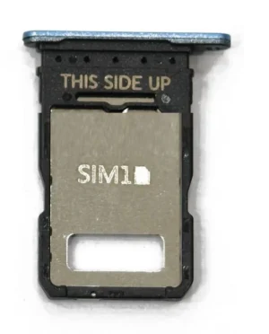 Sim Tray Slot Holder for Motorola Moto G96 Blue