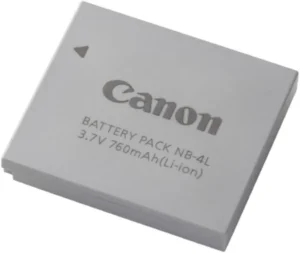 Original Canon NB-4L Lithium-Ion Battery Pack (3.7v 760mAh)