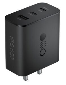 CMF by Nothing 65 Watt 3 Port 3 A Multiport Mobile Charger for CMF Phone New 2024 One Charger