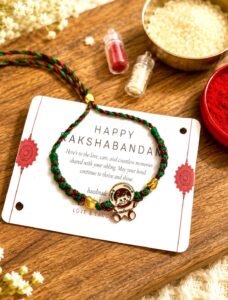 🚀 Little Astronaut kids Rakhi – Handmade with Love 🌙✨
