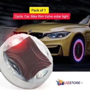 UGSTORE Cycle, Car Bike tyre rim valve light solar charge- pack of 1