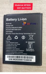 Mobilink mf-800 wifi 2100mah pocket router battery