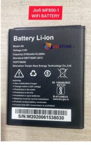 Jiofi 4g plus 4g FDDL LTE MF800-1 Mobile wifi router battery