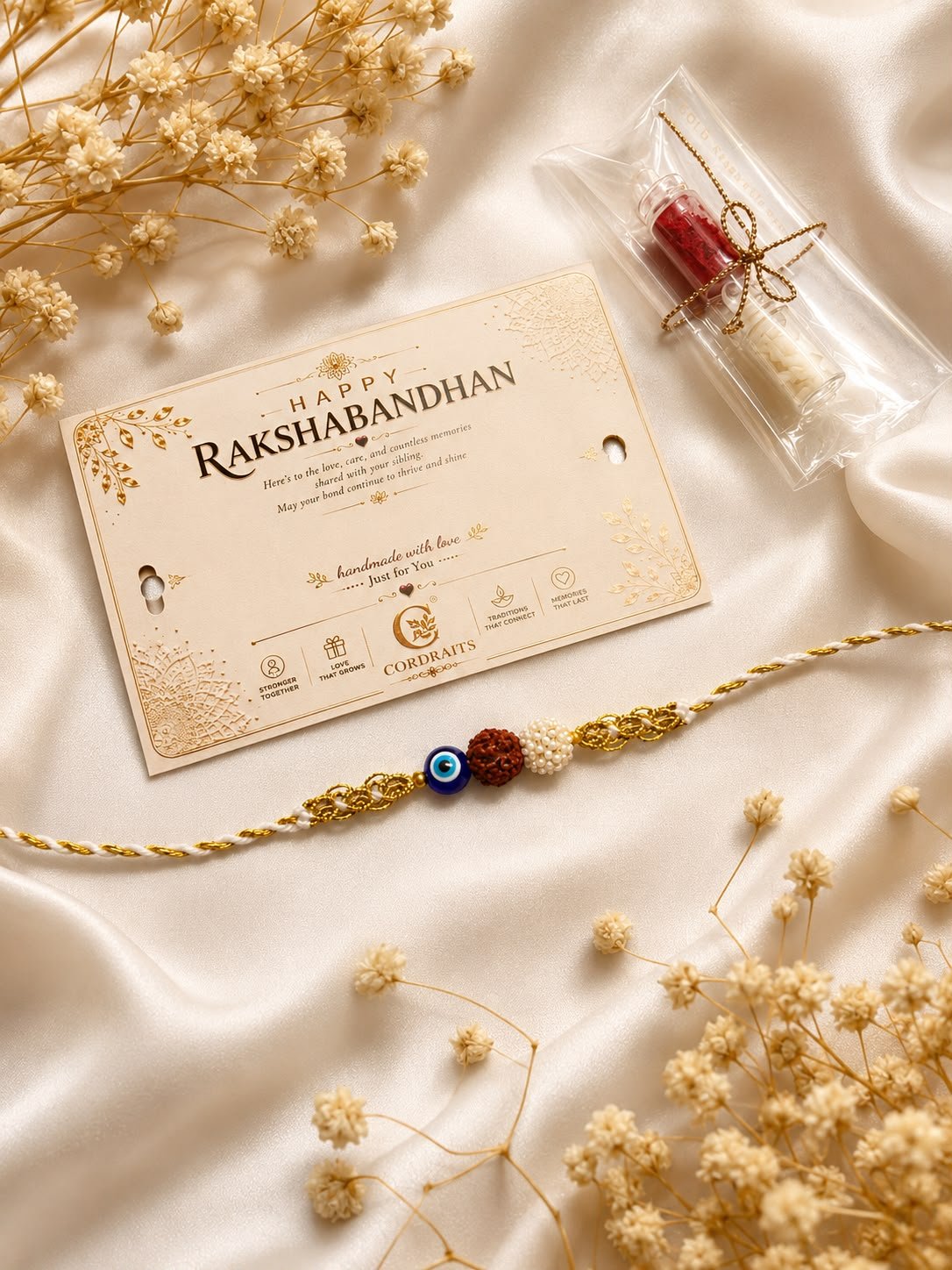 Rudraksha Bhai Rakhi - Image 2