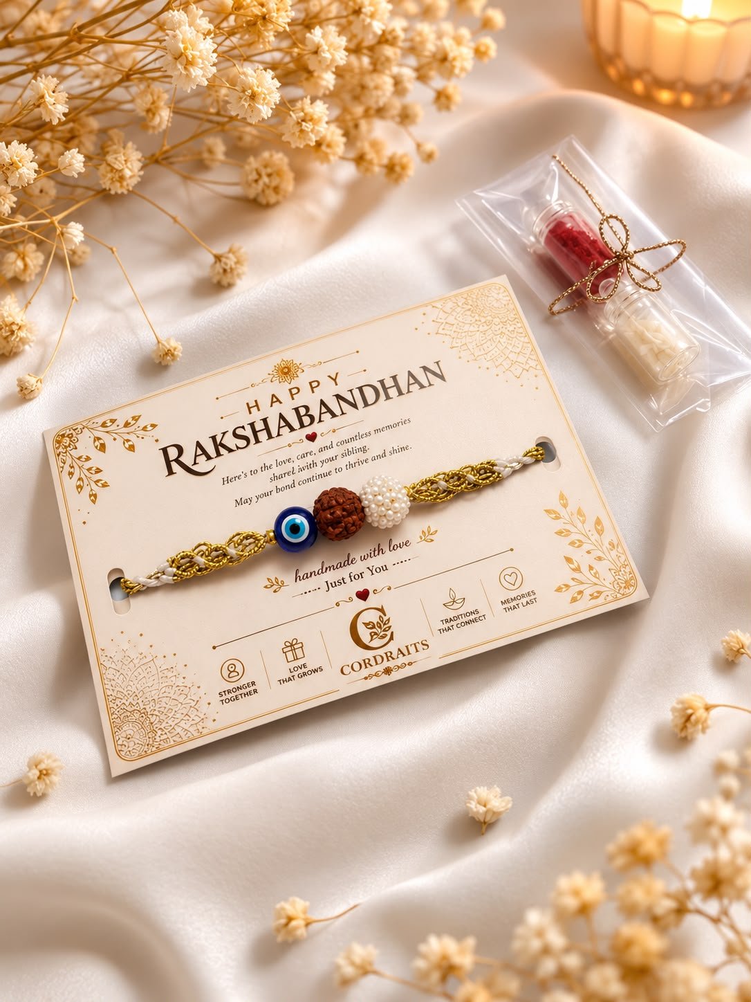 Rudraksha Bhai Rakhi - Image 3