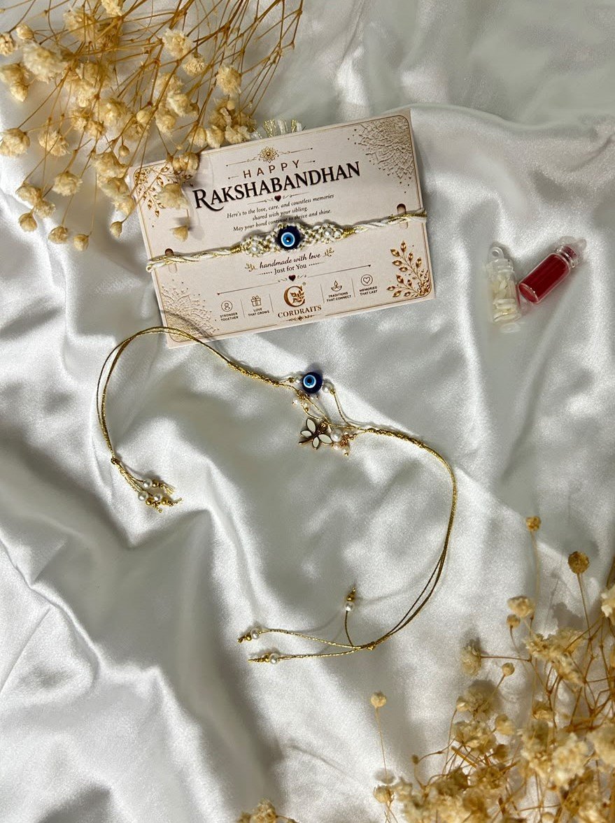 Evil Eye Rakhi Combo – A Bond Wrapped in Love & Protection - Image 3
