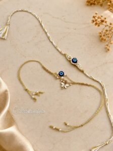 Evil Eye Rakhi Combo – A Bond Wrapped in Love & Protection