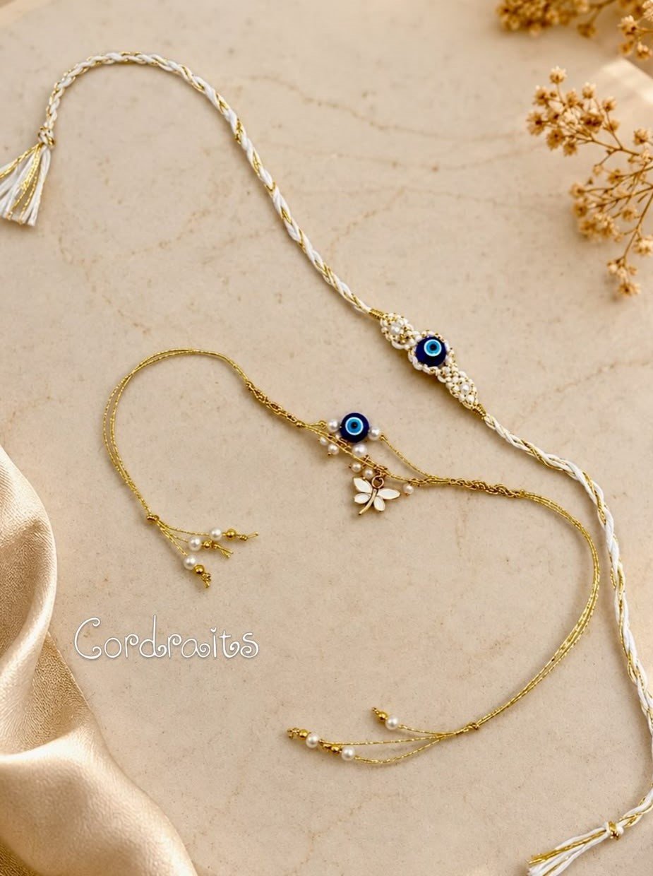 Evil Eye Rakhi Combo – A Bond Wrapped in Love & Protection