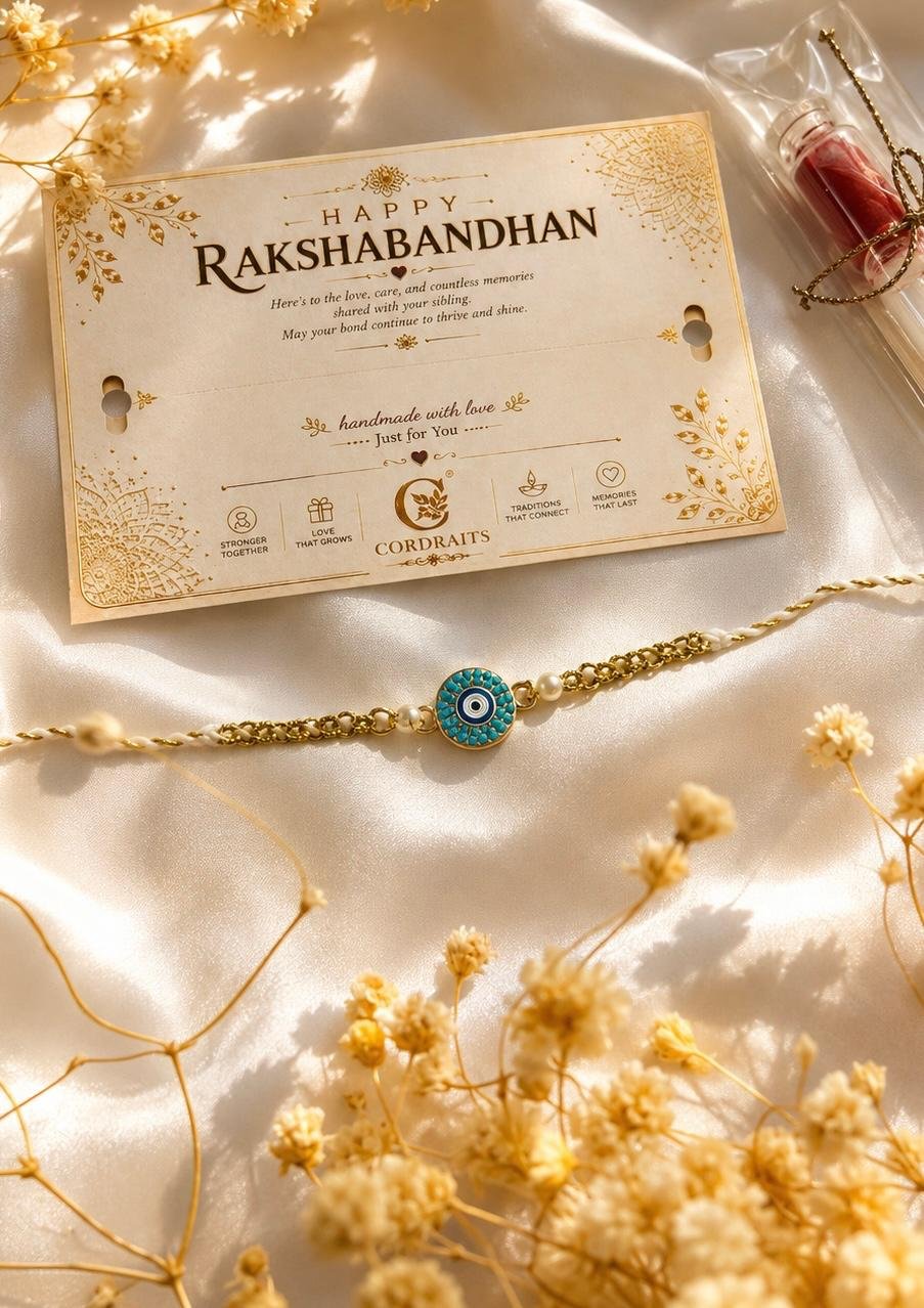 Drishti Macrame Rakhi - Image 2