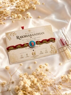 ❤️ Ganesha Macramé Bhai Rakhi ❤️