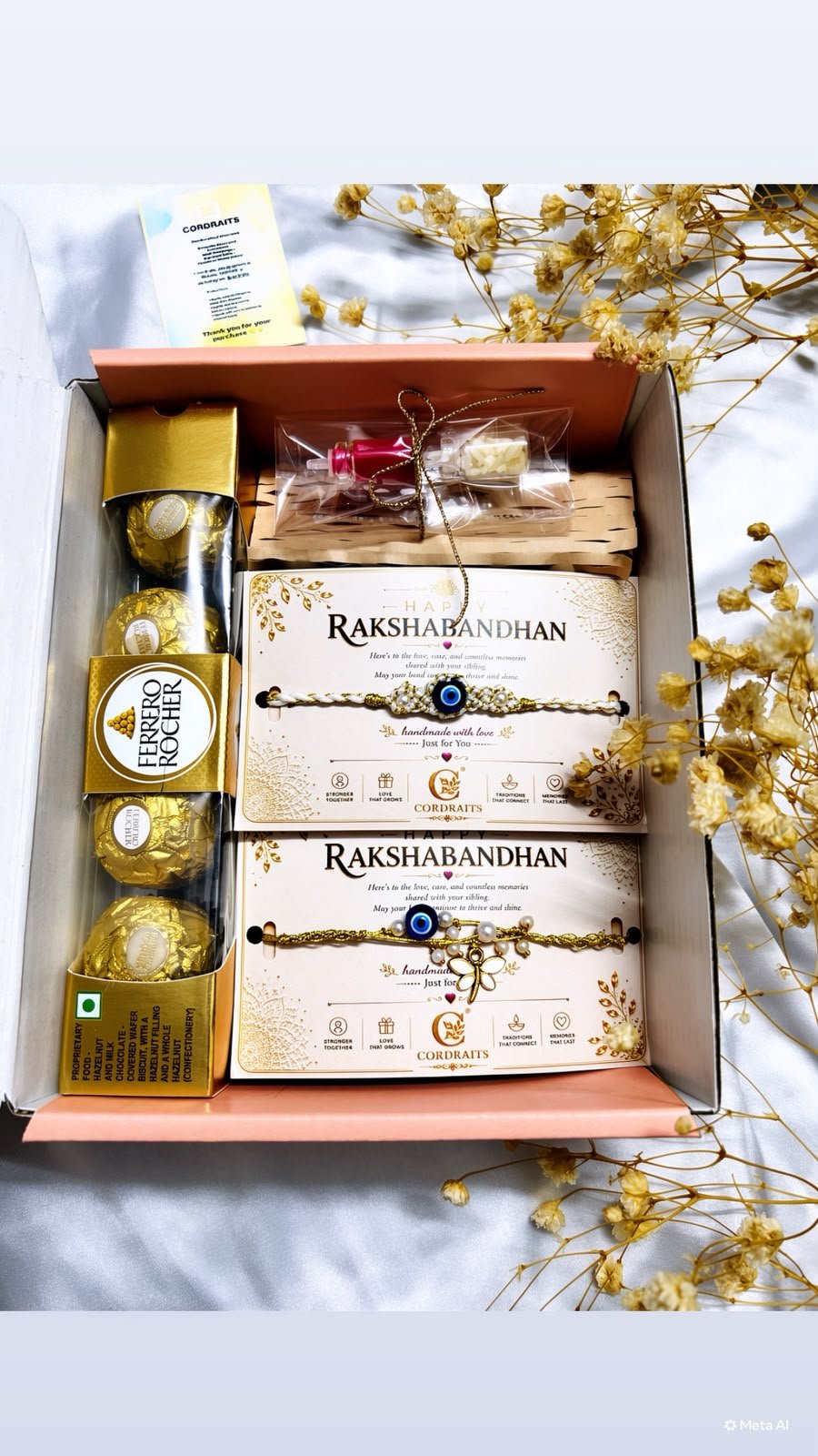 Golden Bond Rakhi Hamper β¨ - Image 2