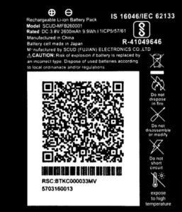 Original Battery For JIO FI 3 / JIO FI 4/ JIO 4G ROUTER/SCUD-MFB260001