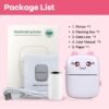 UGSTORE Portable Mini Small Printer Bluetooth Wireless Thermal Photo Printer Pocket Cute Sticker Printers