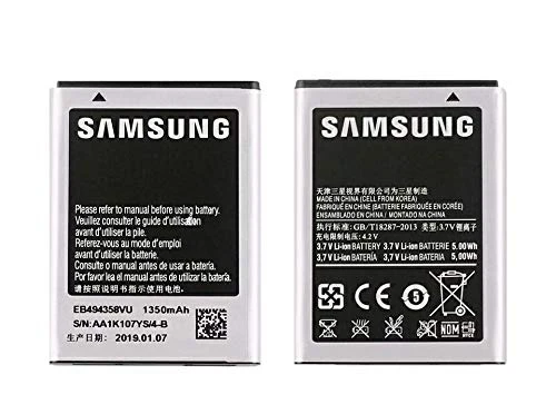 Samsung Galaxy Fit GT-S5670 Battery original {Model:EB494358VU} 1350mAh 3.8v with 6 Months Warranty