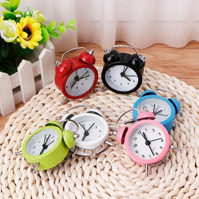 UGSTORE Cute Alarm Clock for Desk, Bedroom, Decor - 1 extra battery included - Image 5