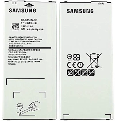 Samsung Galaxy A5 A510 Battery original {Model:EB-BA510ABE} 2900mAh 3.8v with 6 Months Warranty