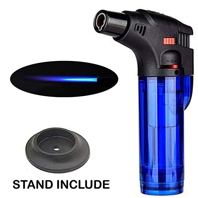 UGSTORE Stylish Butane Lighter Sharp Small Jet Flame Refillable Cigarette Lighter Variation (Jet Flame Torch Barbeque) - Image 2