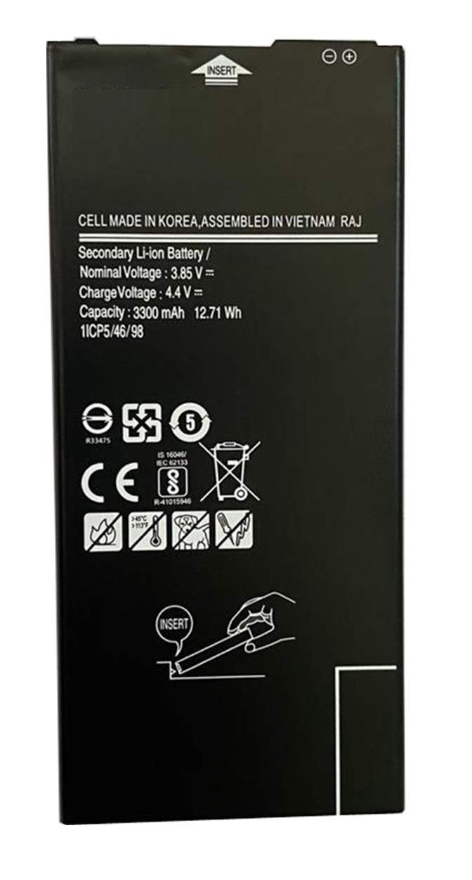 Replacement Battery for Samsung Galaxy J7 PRIME / ON7-2016 (EB-BG610ABE) 3300mAh - Black