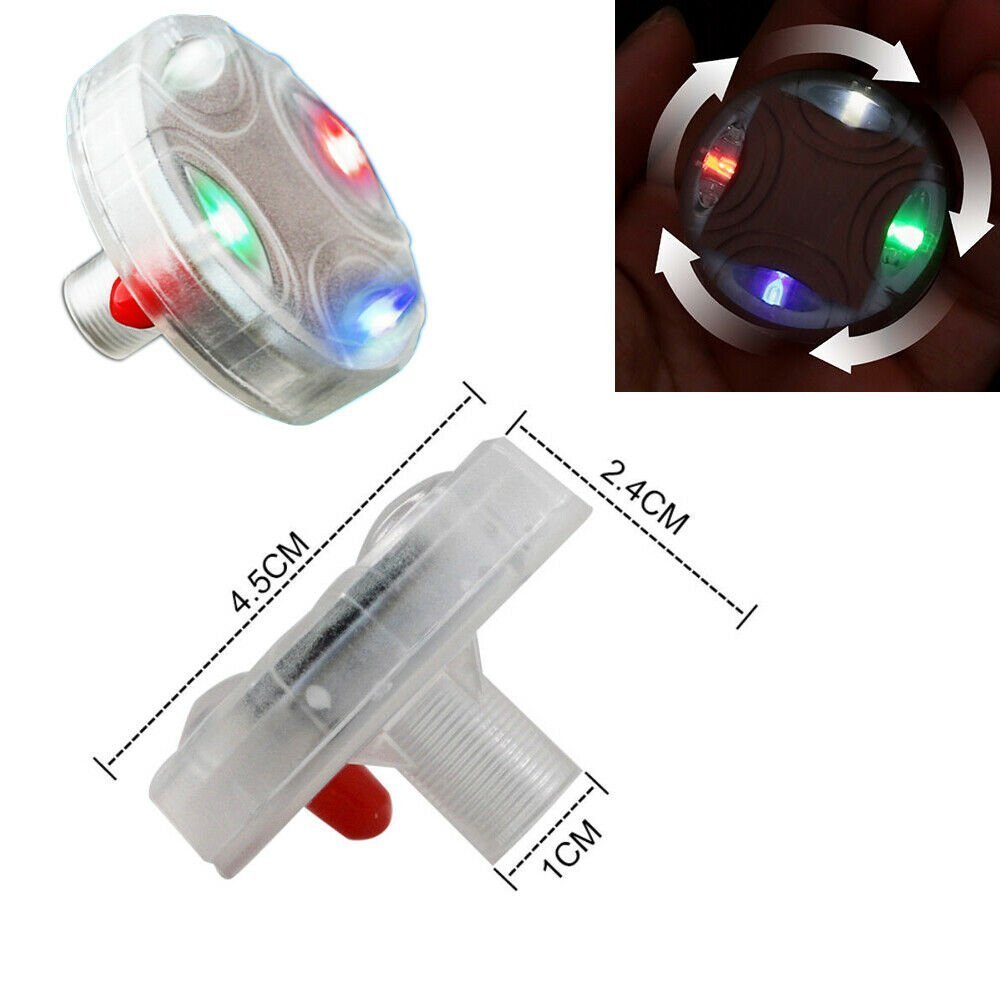 UGSTORE Cycle, Car Bike tyre rim valve light solar charge- pack of 1 - Image 2