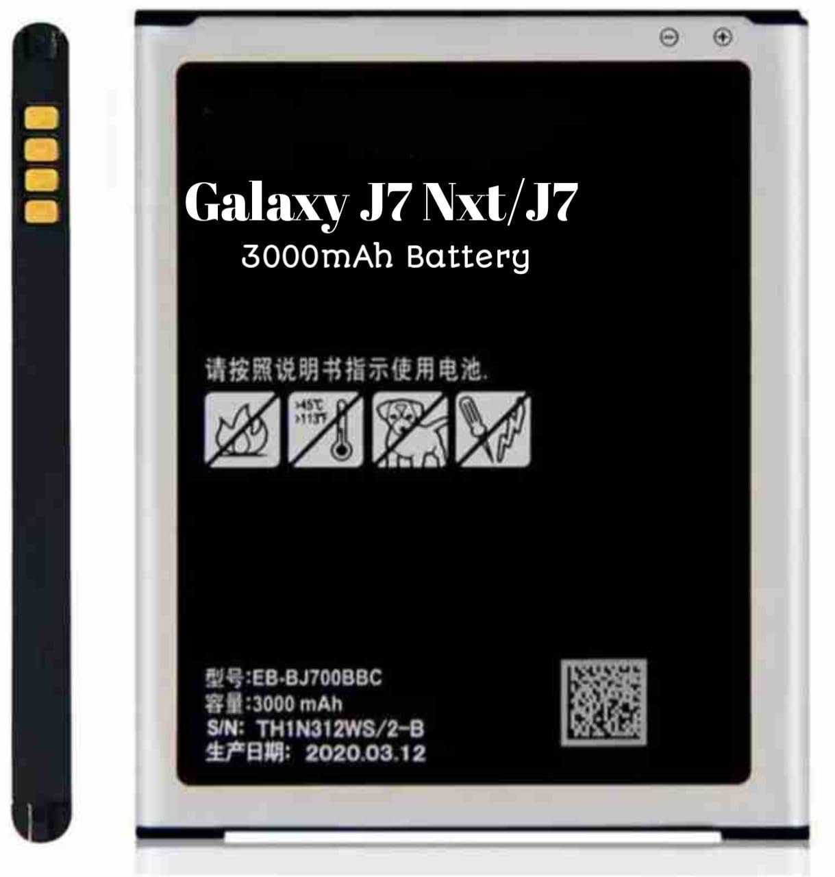 Original Compatible Battery for Samsung Galaxy J7 Nxt (SM-J700F)|J4 (SM-J400F)|J7 (SM-J701F|DS)|On7-(SM-g600F)|On7 Pro (SM-G600FY) | J7 Duo (SM-J700D)|J7 Neo (SM-J900F)|J7 Core (SM-700C)-(3000mAh)