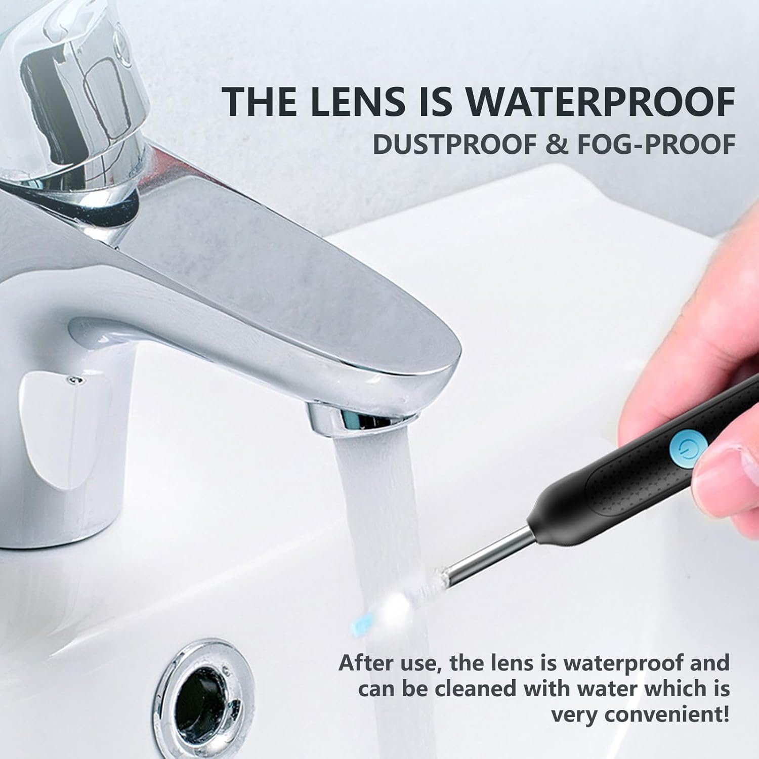 UGSTORE Ear Wax Removal, Ear Cleaner with Camera, Ear Wax Removal Kit with 1080P, Ear Camera Otoscope with Light, Ear Cleaning Kit for Android & ios- B - Image 8