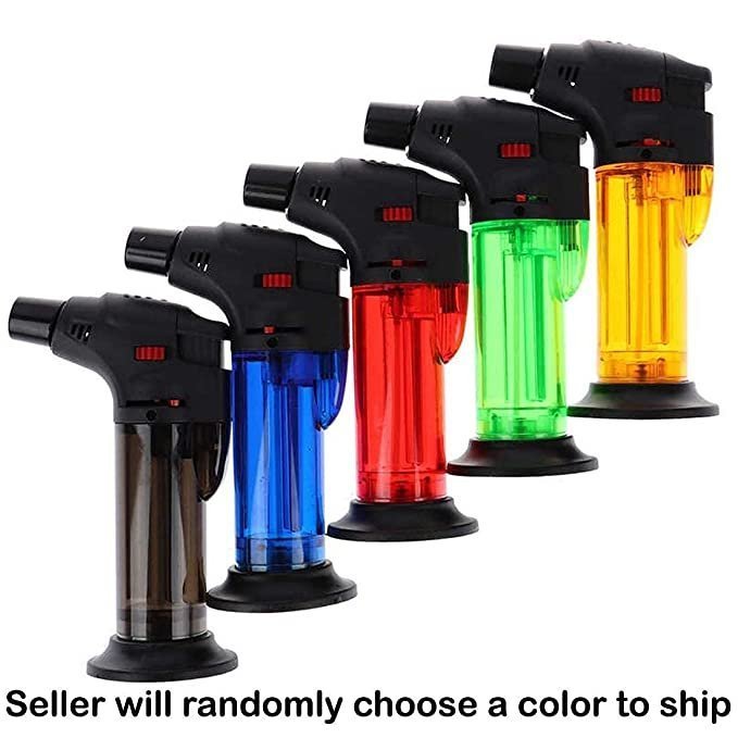 UGSTORE Stylish Butane Lighter Sharp Small Jet Flame Refillable Cigarette Lighter Variation (Jet Flame Torch Barbeque) - Image 4