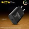 25W Samsung Charger Type C Adapter with PD 3.0 BIS Certified, Charger for Samsung Galaxy M14 5G, M33 5G, M31, M53 5G, M51, Galaxy Z Fold, Flip, F23