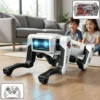 UGSTORE Robot Dog, AI Dog, AI Smart Pet, Will Dance and Kungfu,Voice/App/Remote Control,Support Action Programming,AI Robot Ideal Gift for Adults/Kids