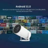 UGSTORE 4500 lm Wi-Fi & Bluetooth Portable Mini Home Theater LED Projector