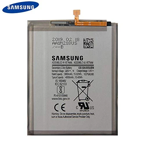 Samsung A20 Battery original {Model:EB-BA505ABN} 4000mAh with 6 Months Warranty