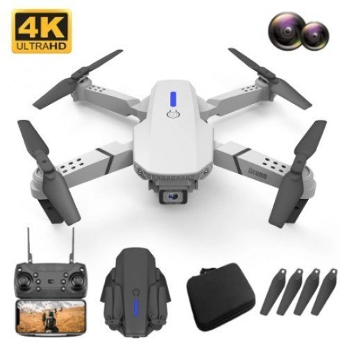 E88 Pro RC Mini Drone 4K Camera Foldable Aerial Photography Quadcopter With Fixed Height And Stiff Remote Control Aircraft