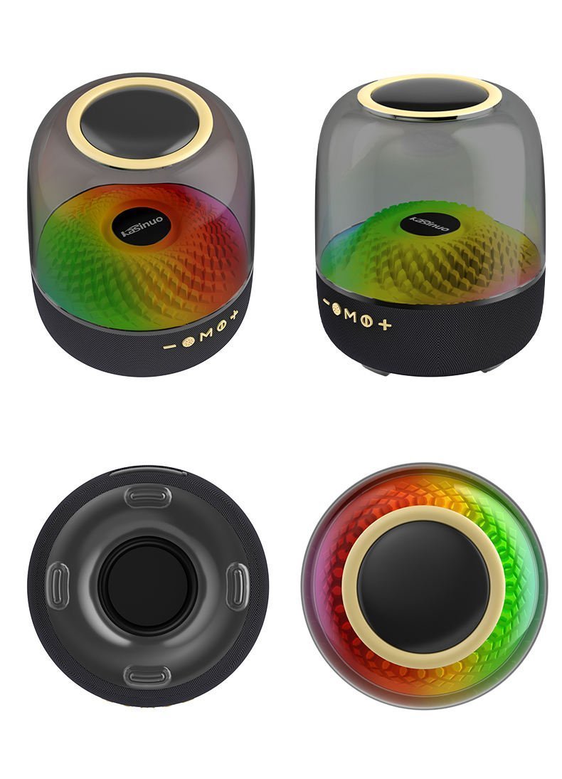 Dhwani L99 Bluetooth Speaker 5.0 | 360° RGB Lighting | Superb Sound Quality | Portable Wireless Speaker (6 Months Warranty) - Image 3